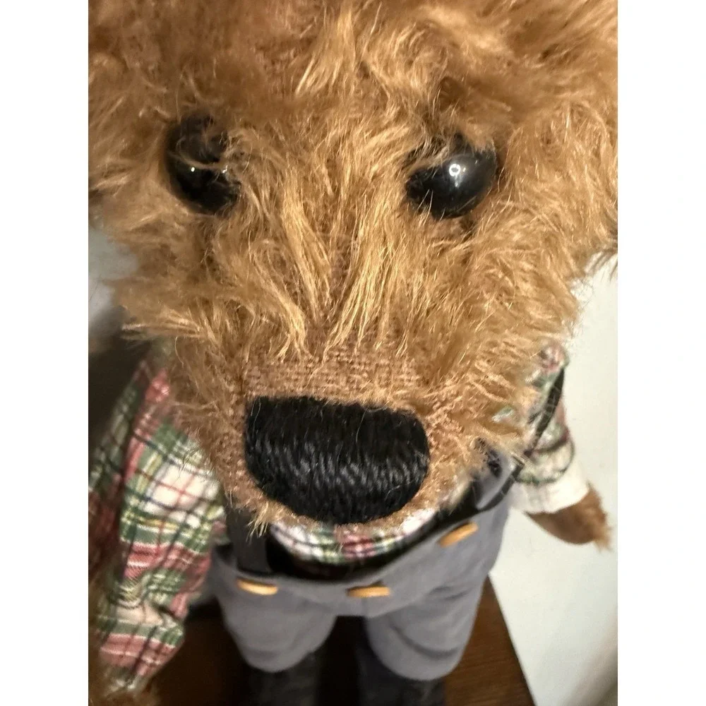 Vintage‎ Franklin Mint Coca Cola Jointed Collector Mohair Teddy Bears Set